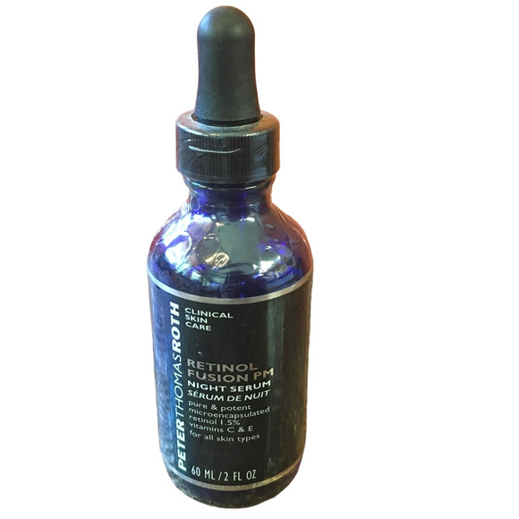New Sealed! Peter Thomas Roth Retinol Fusion PM Night Serum 2 oz 60 mL Skincare - Picture 1 of 6